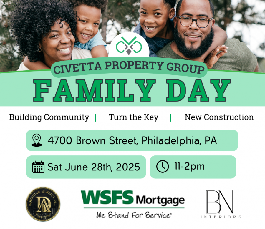 Community Family Day Brings Free Fun and Affordable Homeownership Resources to Philadelphia Neighborhood