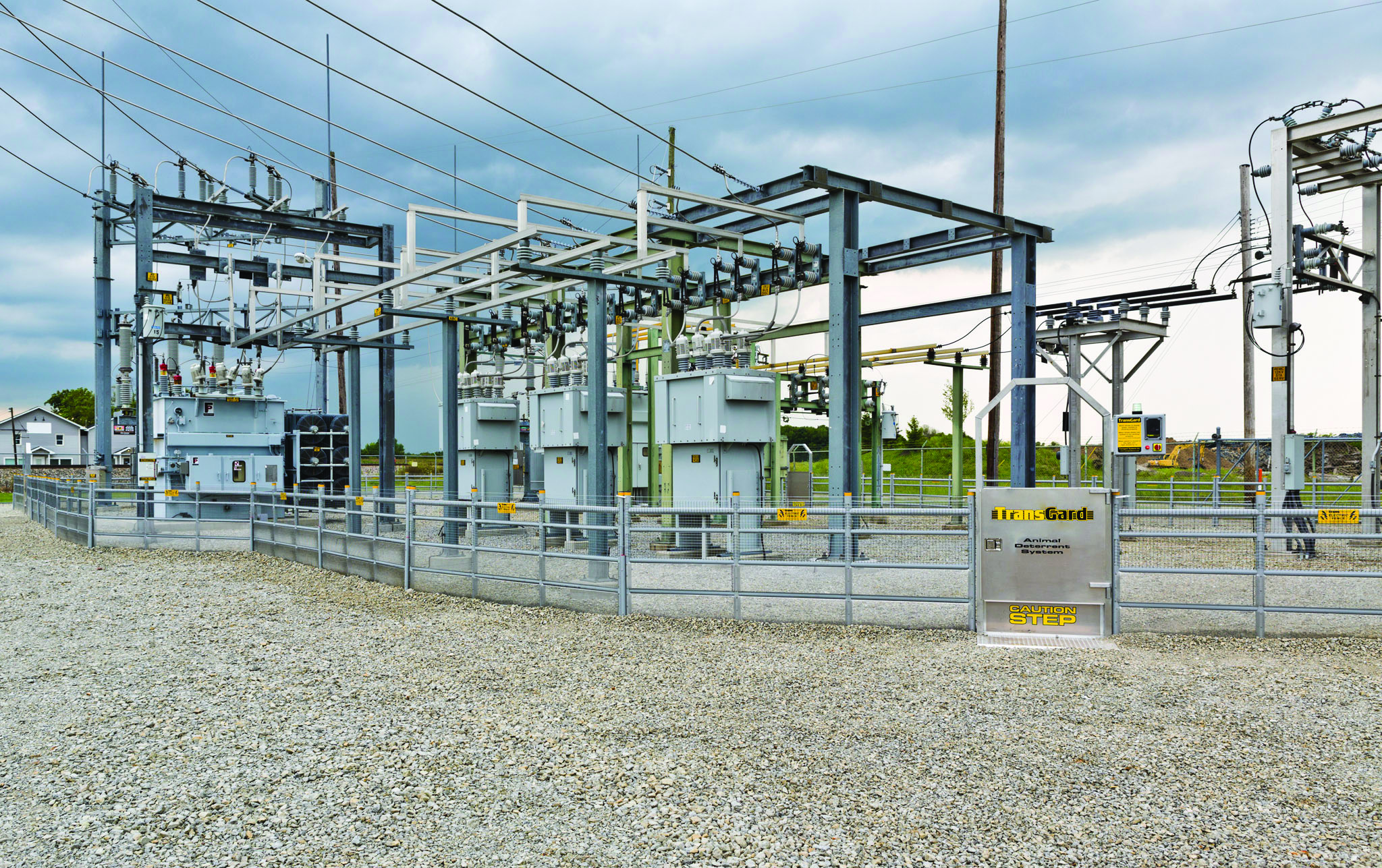 TransGard Installs 5,000th Substation Fence